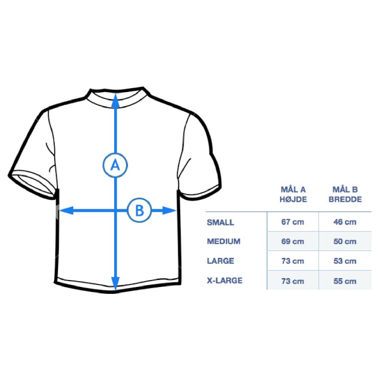 TS T-shirt sort - Trommeslageren.dk - køb den på CymbalOne.dk