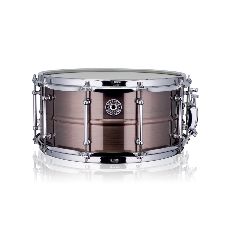 Drum Gear SnareWorks bronze lilletromme 14x6,5 med S-hoops - CymbalONE