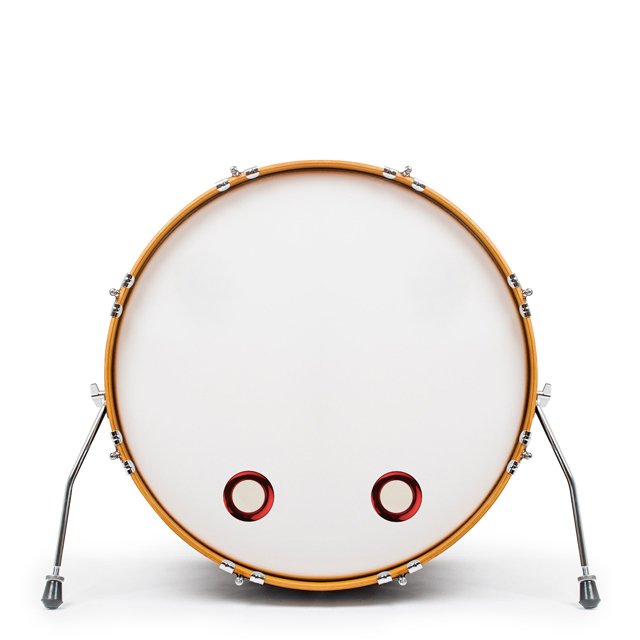 Bass Drum O's 2" rød - CymbalONE