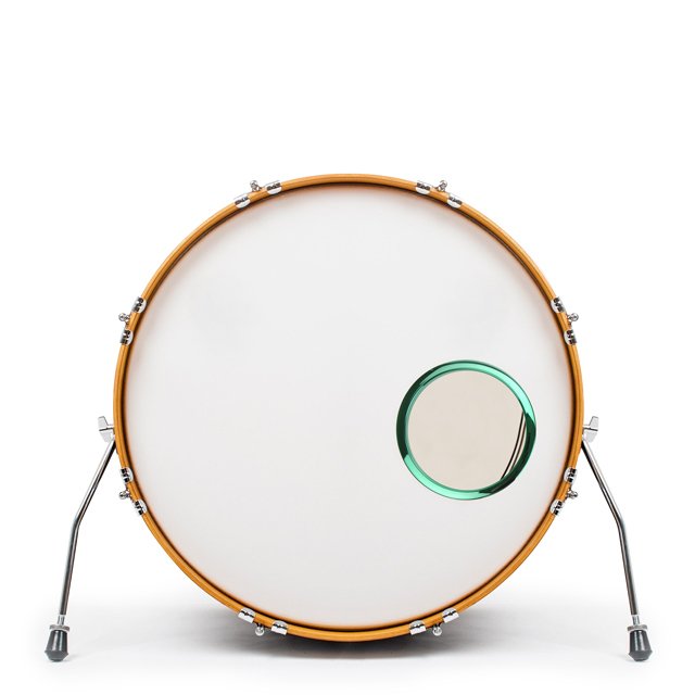 Bass Drum O's 6" grøn - CymbalONE