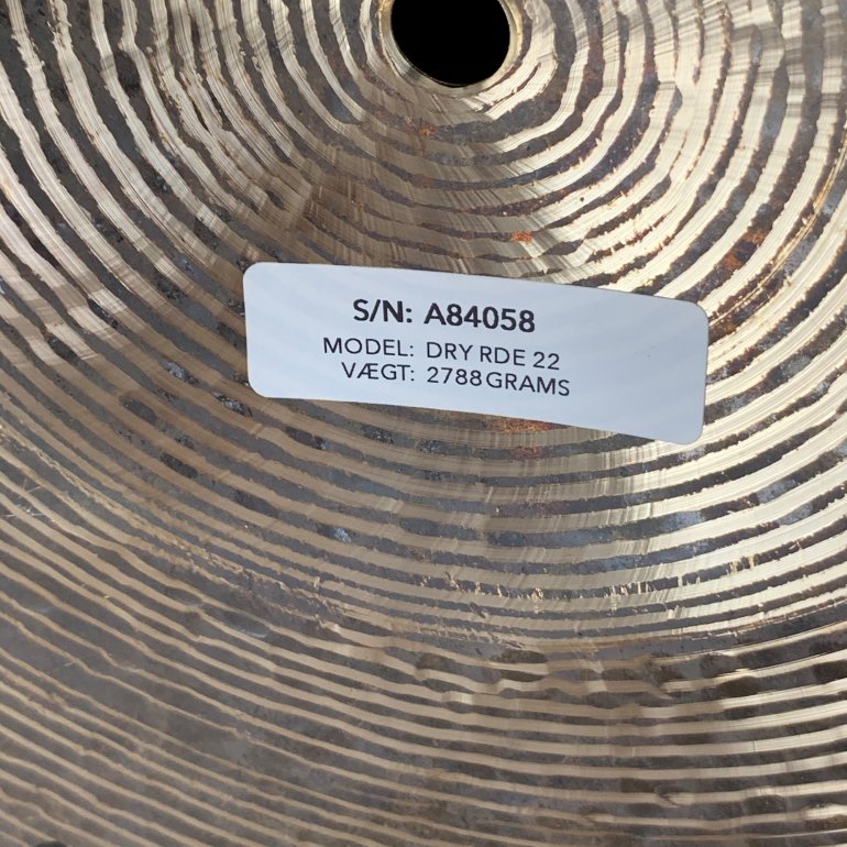 Anatolian Dry Series 22" Ride - CymbalONE