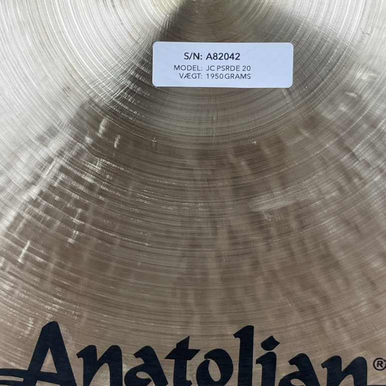 Anatolian JC Series 20" Passion Ride