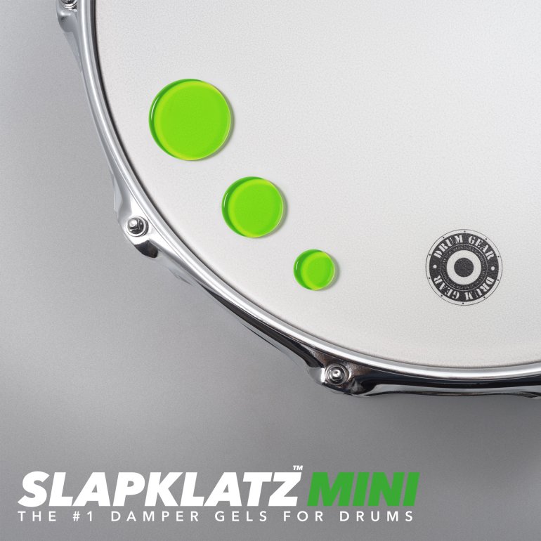 SlapKlatz MINI alien green - SlapKlatz sat en tromme