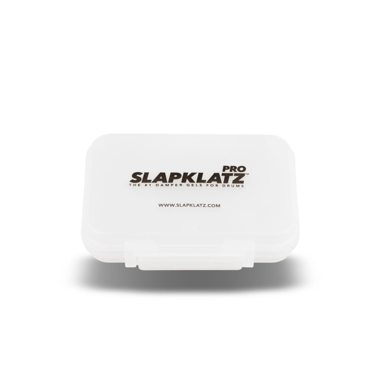 SlapKlat PRO clear - den hvide transportæske med det nye sorte logo
