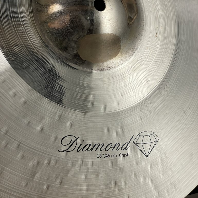 Anatolian Diamond 18" Crash - close up