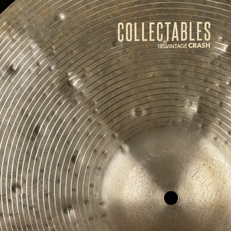 CymbalWorks Collectables 18" Vintage Crash - close up