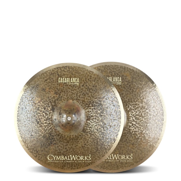 CymbalWorks Casablanca 15" Session Hihat - set forfra