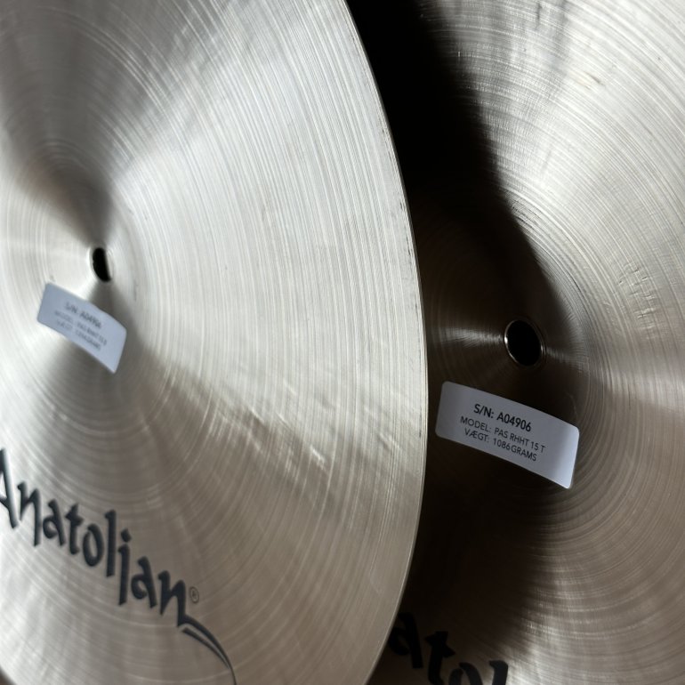 Anatolian Passion 15" Hihat - set bagfra