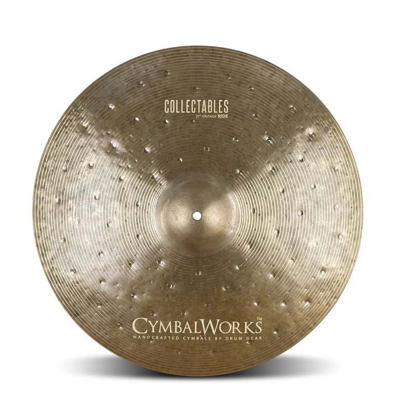 CymbalWorks Collectables 21" Vintage Ride - set forfra på hvid baggrund