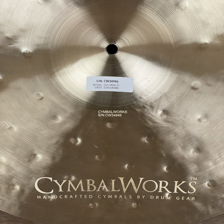 CymbalWorks Collectables 21" Vintage Ride - set bagfra