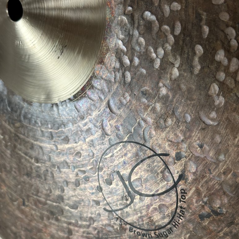 Anatolian JC 15" Brown Sugar Hihat - close up