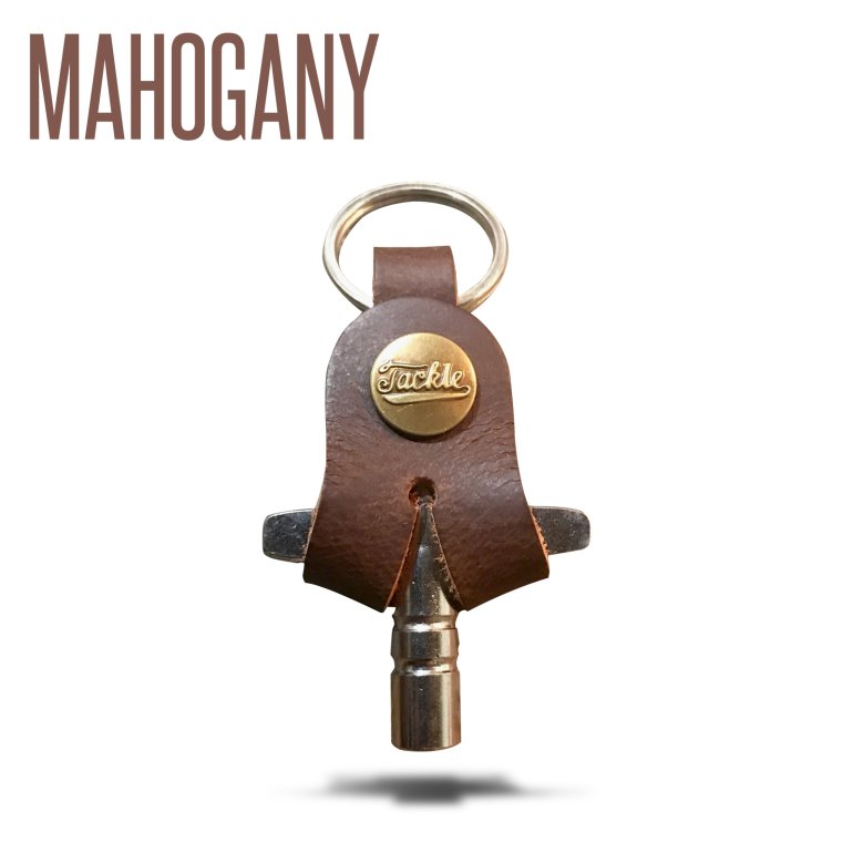 Tackle Instrument "Leather Drum Key" trommenøgle - mahogni