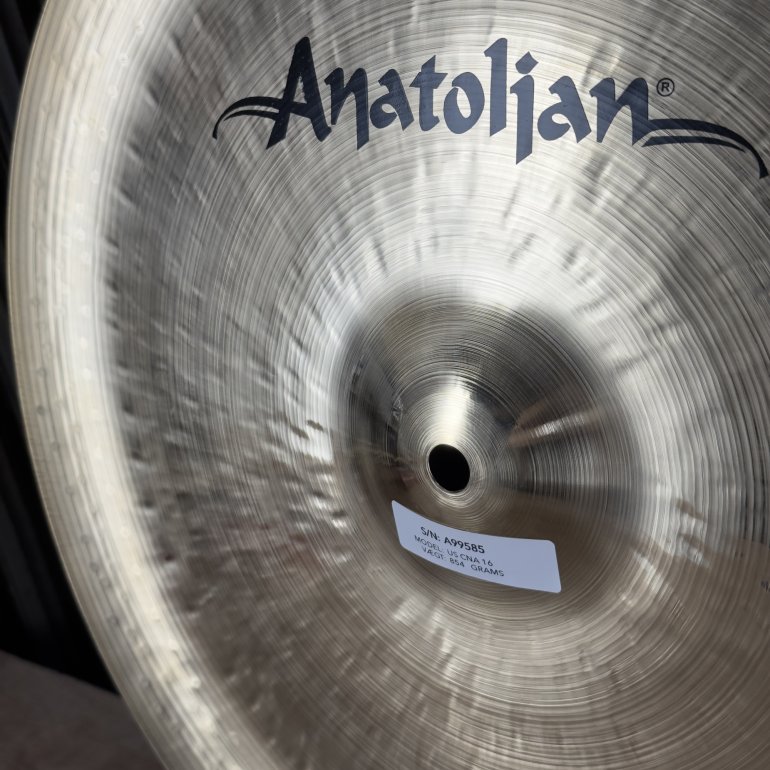 Anatolian Ultimate 16" China - close up bagfra