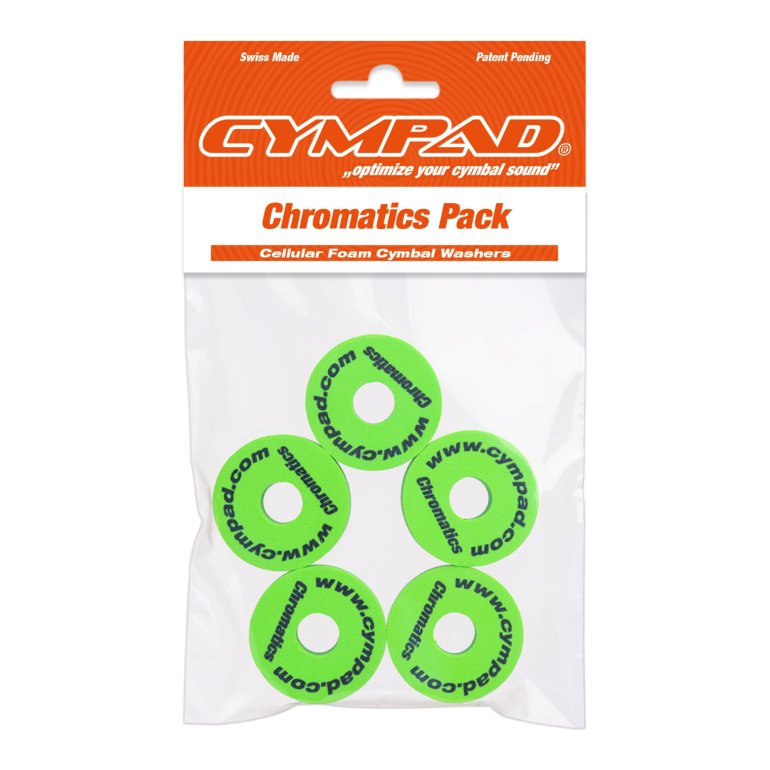 Cympad Chromatics Grøn - Emballage - CymbalOne