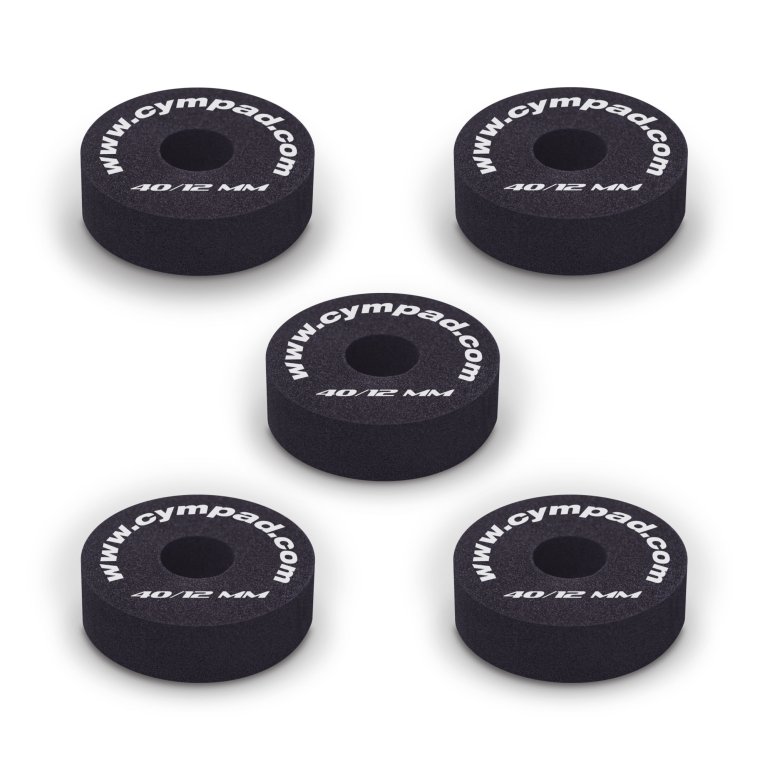 Cympad Optimizer Set 12mm - 5 stk vist på hvid baggrund