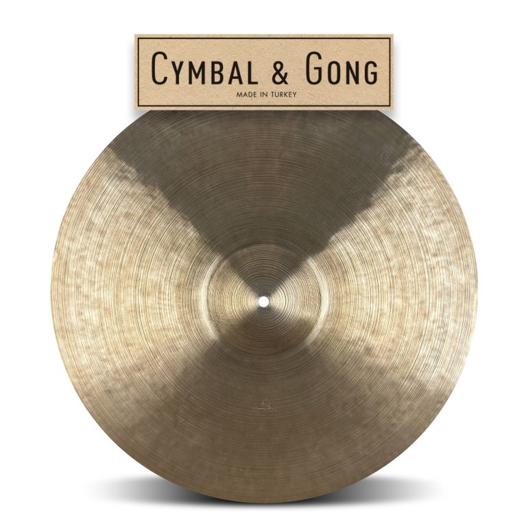 Cymbal & Gong Holy Grail 20" Ride - set forfra på hvid baggrund