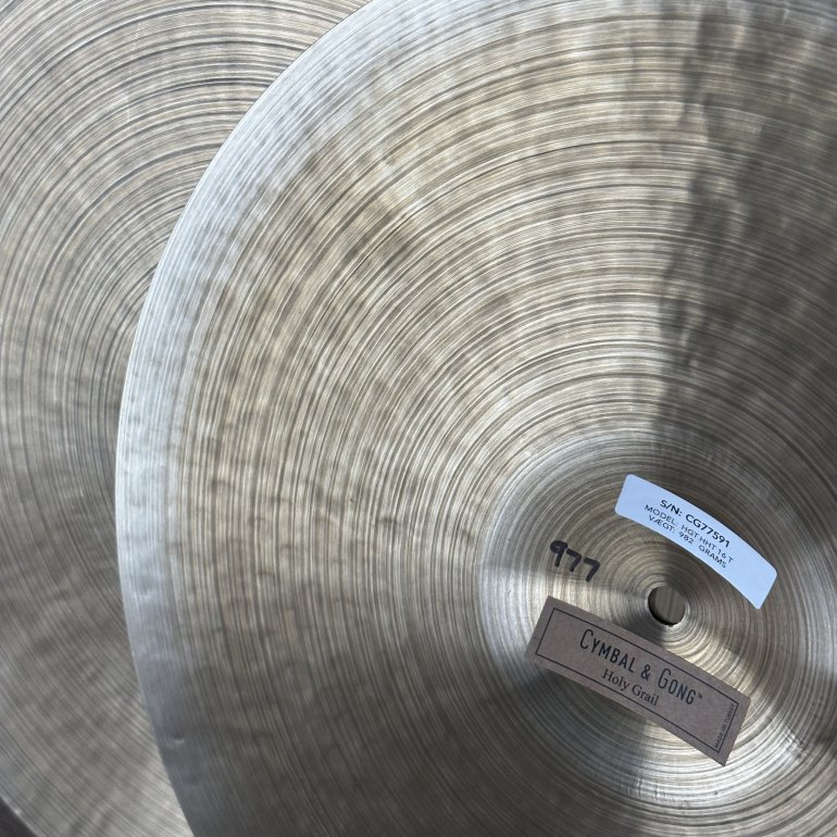 Cymbal & Gong Holy Grail 16" Hihat - Set bagfra