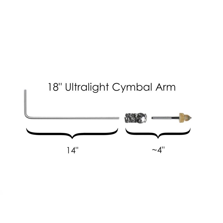 INDe - Bækkenarm måling for 18" lang arm