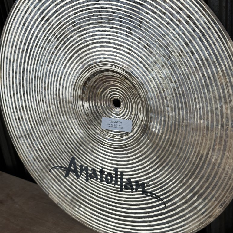 Anatolian Dry Series 16" Crash
