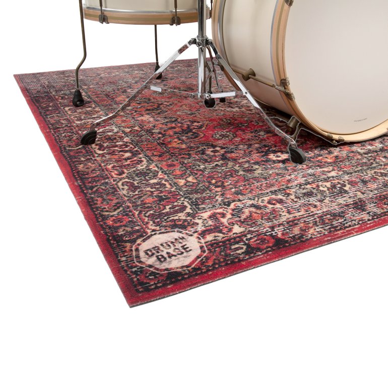 DRUMnBASE Vintage Persian Trommetæppe - Original Red