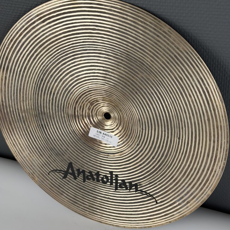 Anatolian Dry Series 16" Crash