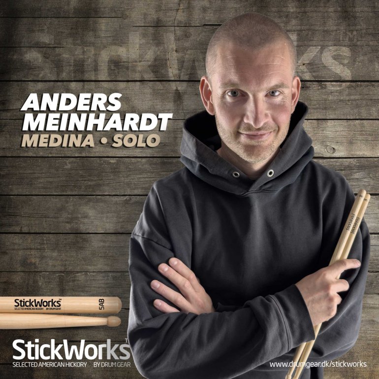Anders Meinhardt med et sæt StickWorks 5AB