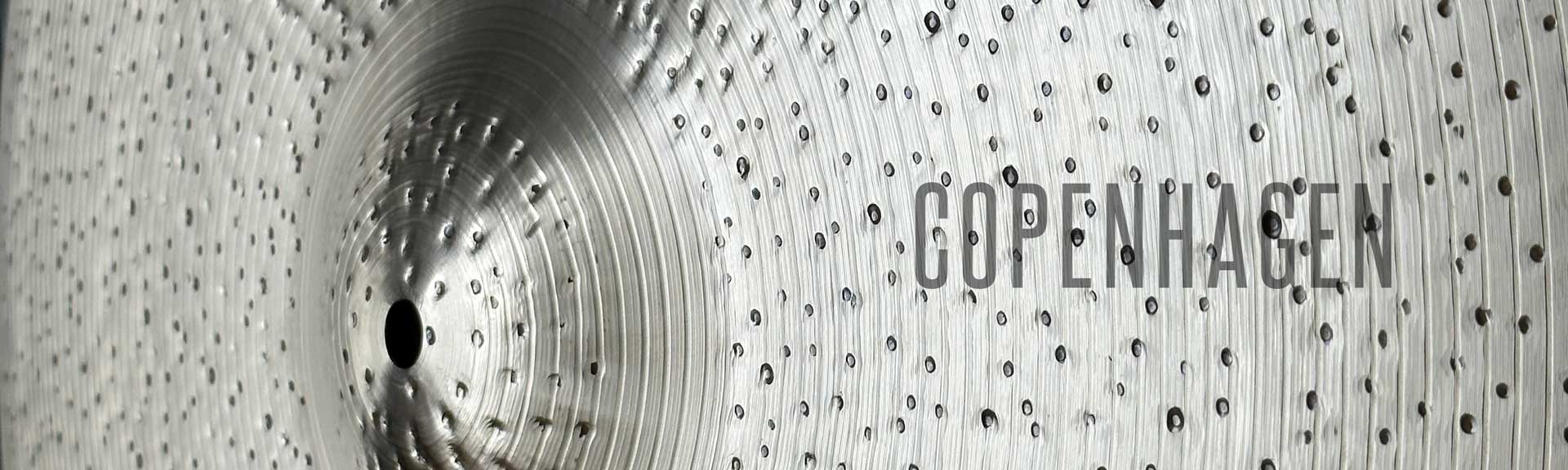 CymbalWorks Copenhagen bækkener tæt på
