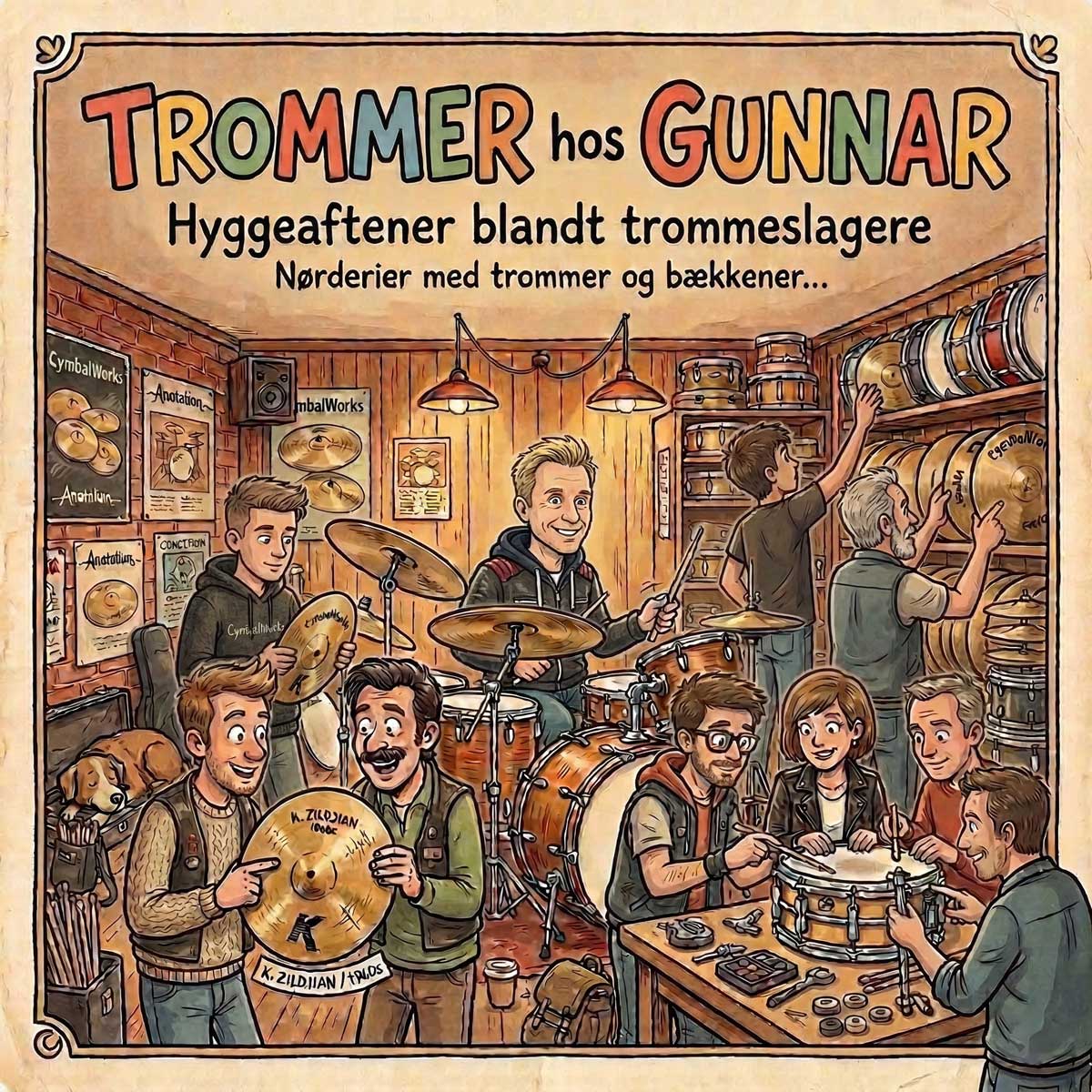 Trommer hos Gunnar grafik